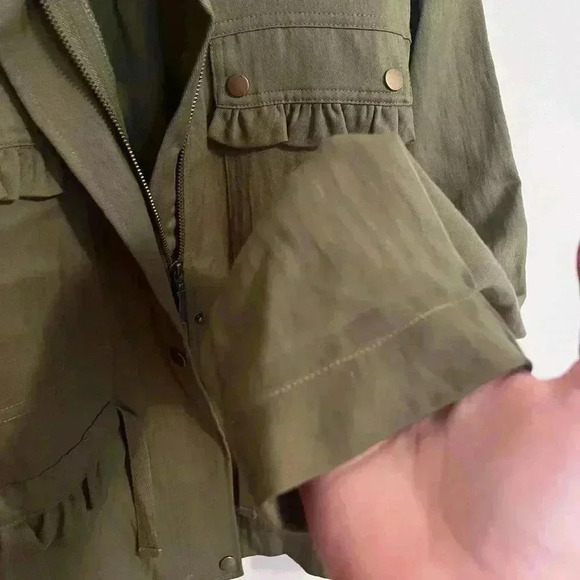 Anthropologie Oversized Utility Jacket - Picture 9 of 12